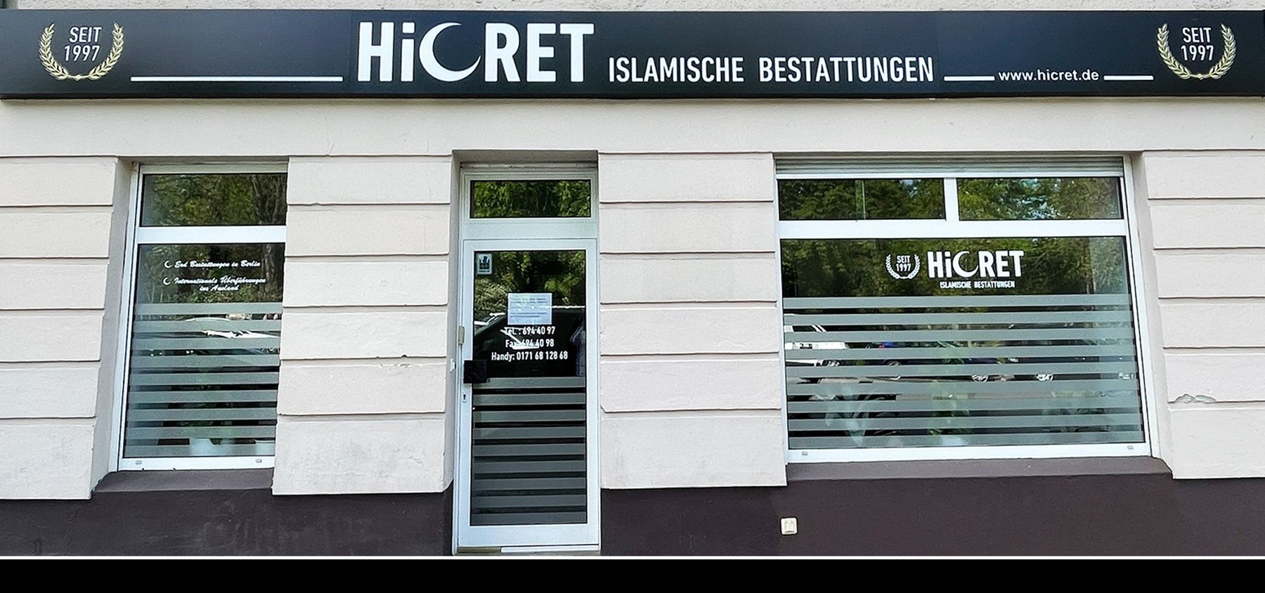 Hicret Islamische Bestattungen – Geschäft an der Hermannstr. 18, Berlin